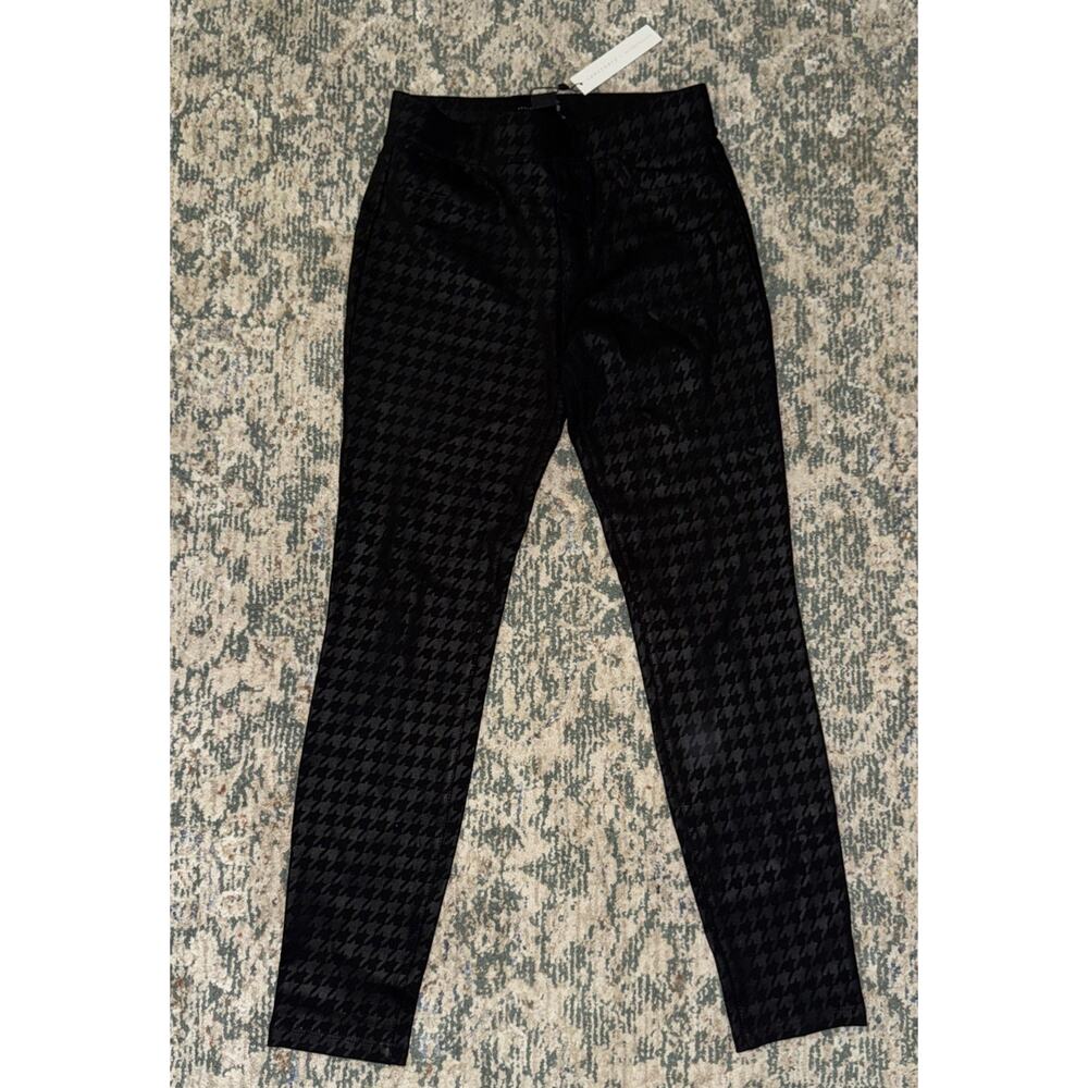 NEW Anthropologie Sanctuary Women’s Size XS Runway Legging in Black Houndstooth‎